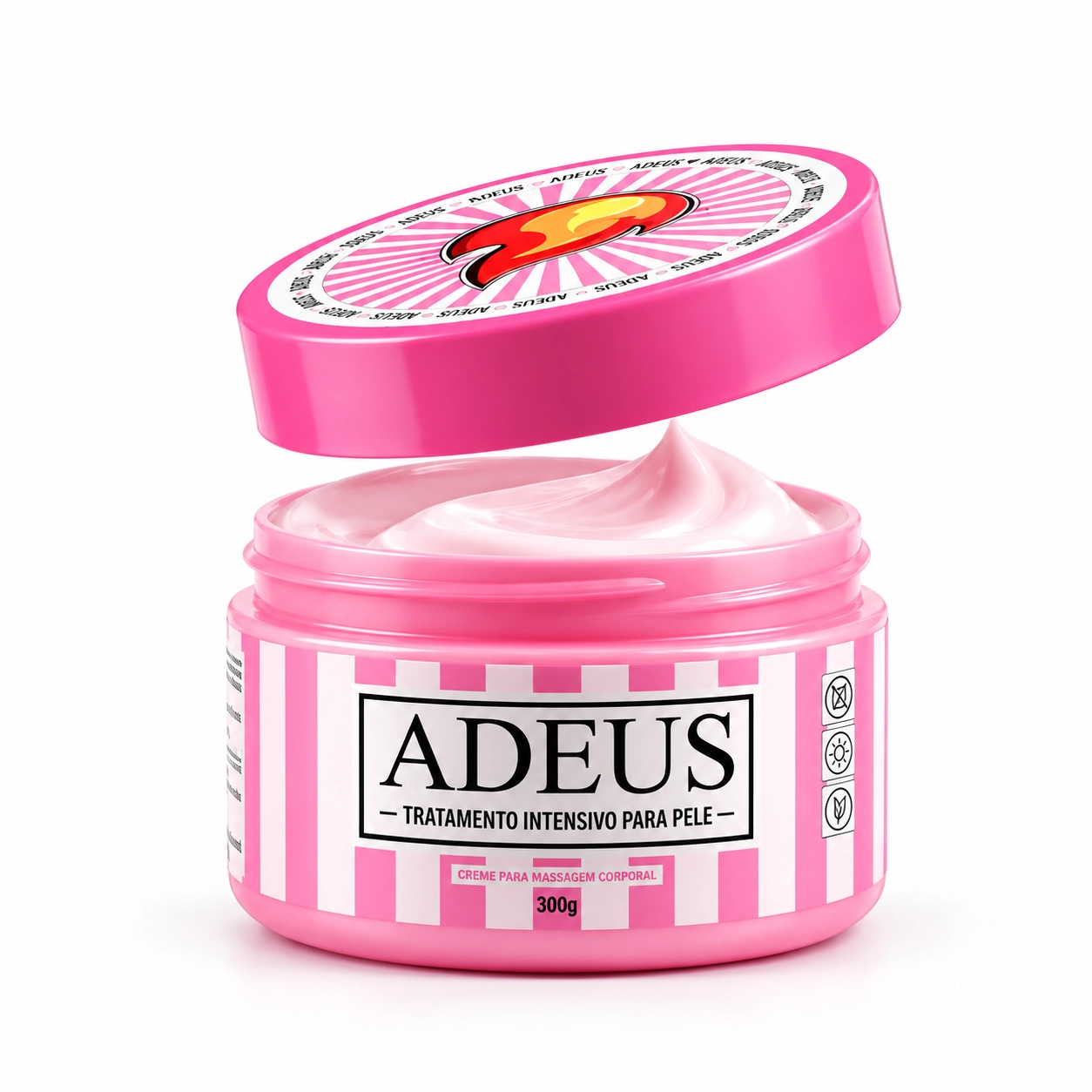 Tarro de ADEUS Crema Rosa, 300 g