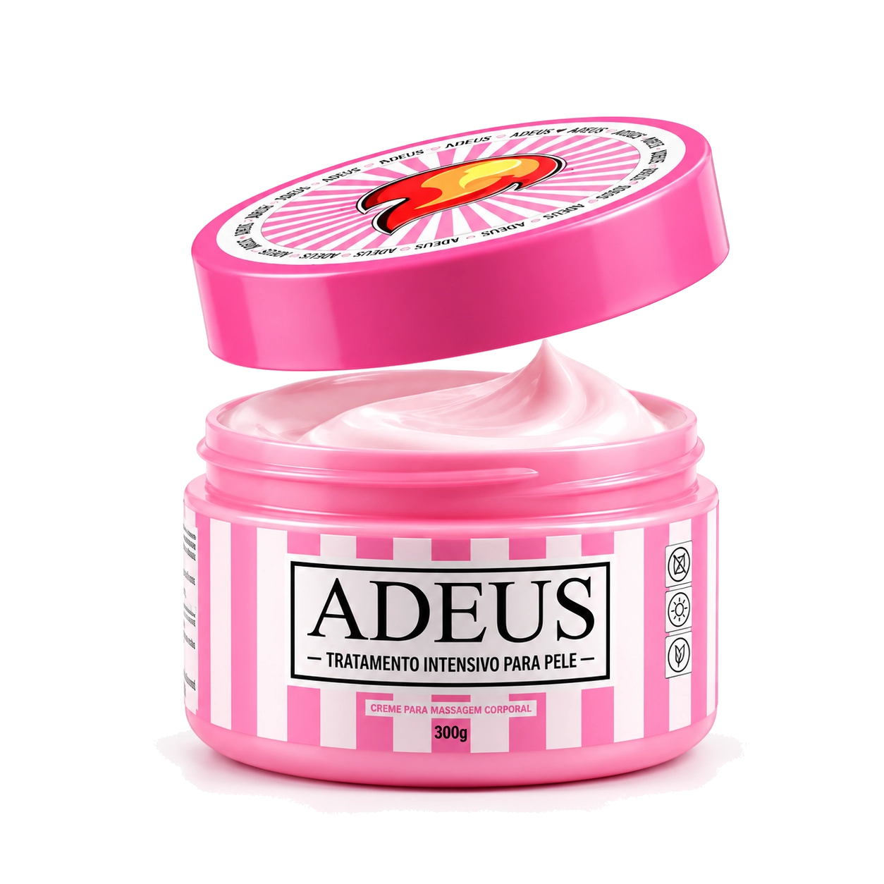 Tarro de ADEUS Crema Rosa, 300 g